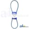 A & I Products Aramid Blue V-Belt (5/8" X 48" ) 22" x1" x4" A-B45K - alternate 1